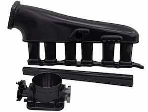 Intake Set 2JZ Single Line Black