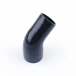 silicone hose 45D 2.5'' 3'' black