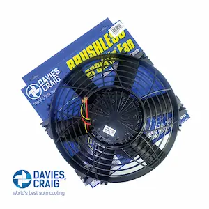 Davies Craig 16" Brushless High Power Thermatic Electric Fan 12V