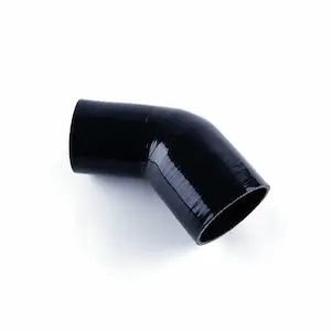 Silicone Hose 45D 2-2.5" Black
